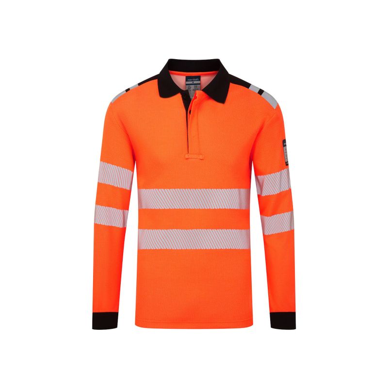 PW3 Modaflame Knit HVO FR polokošile s dlouhým rukávem - 1