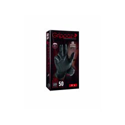 Jednorázové rukavice GRIPPAZ® 246 - černá - 2
