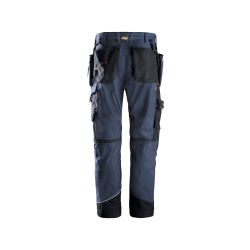 Kalhoty bavlněné RuffWork+ s PK tm. modré - 2