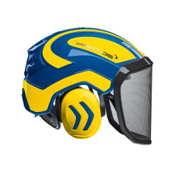 Přilba Protos Integral FOREST modrá/žlutá F39 - 1