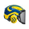 Přilba Protos Integral FOREST modrá/žlutá F39 - 1