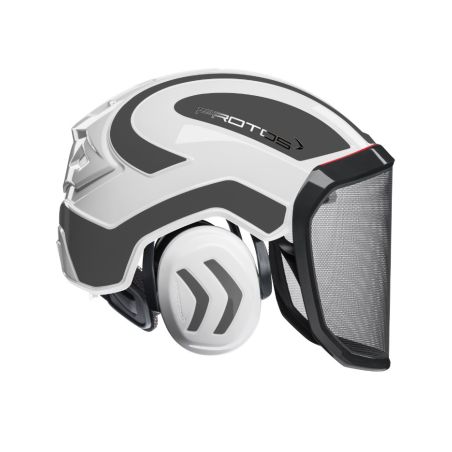 Přilba Protos Integral FOREST bílá/tmavě šedá G16 - 1