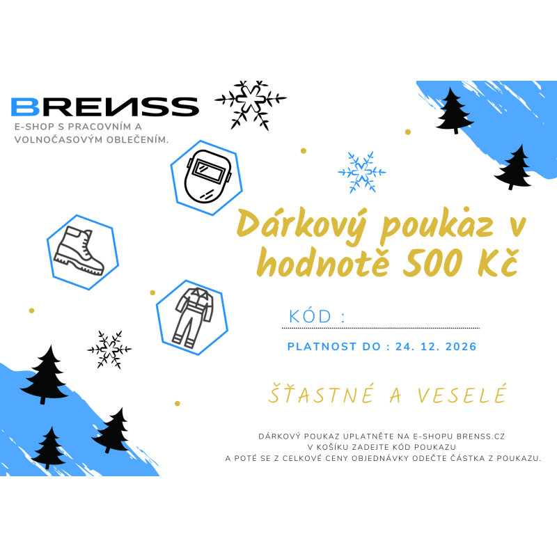 Dárkový poukaz 500Kč