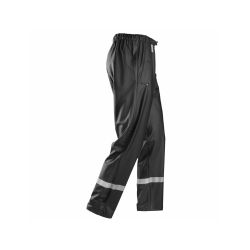 Kalhoty do deště PU černé - 8