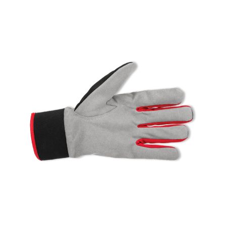 CARPOS VELCRO Gloves grey/red (12 pcs) - 2
