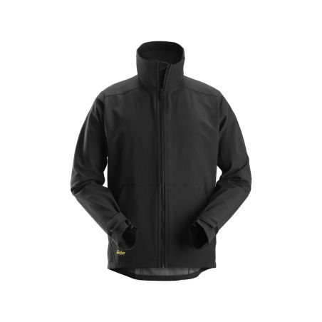 Bunda softshell AllroundWork větruodolná pánská černá - 5