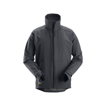 Bunda softshell AllroundWork větruodolná pánská šedá - 5