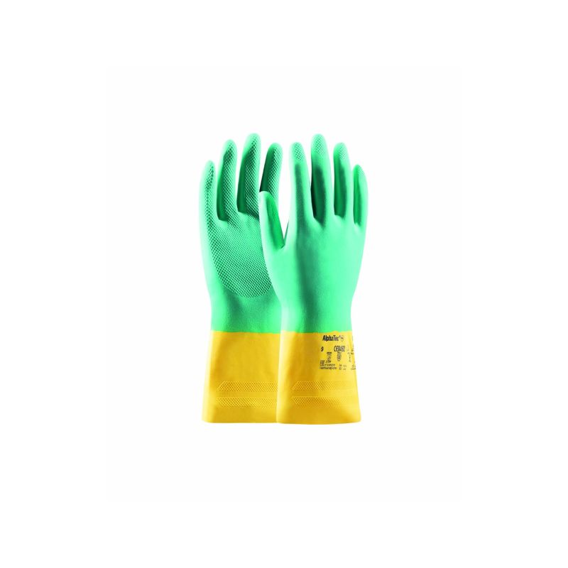 Chemické rukavice AlphaTec® 87-900 (ex Bi-colour®) - 1