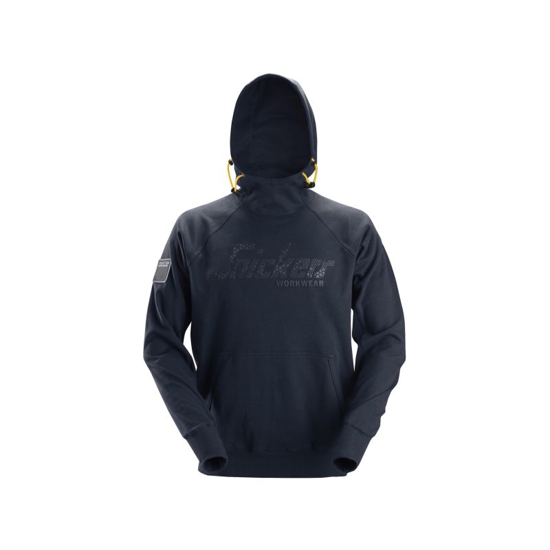 Mikina logo SW s kapucí modrá - 1