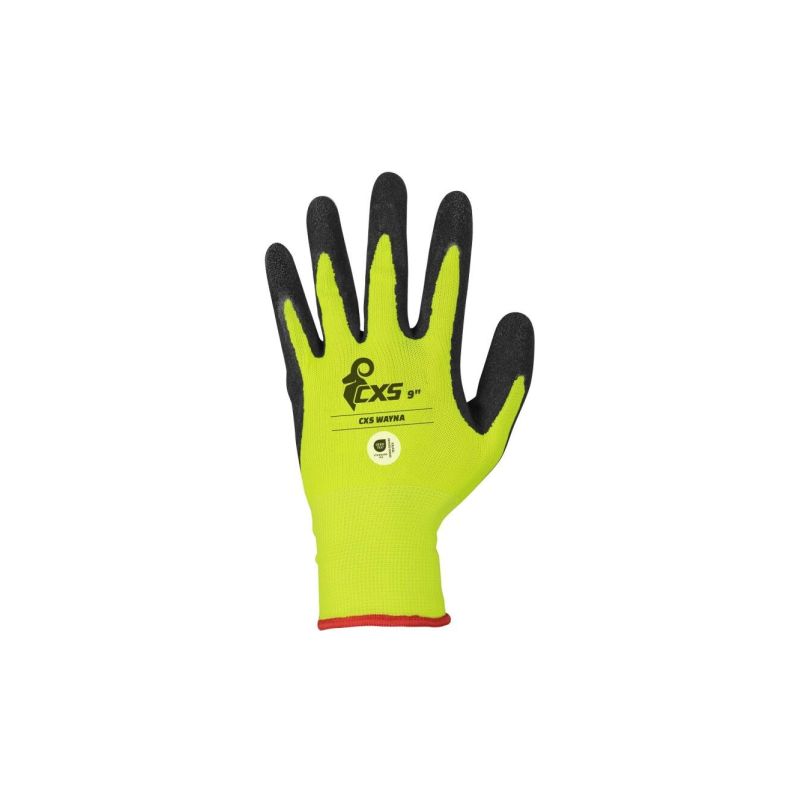 Rukavice CXS WAYNA, máčené v latexu s pískovou úpravou - 7