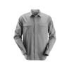 Košile Service s dlouhým rukávem šedá - 1