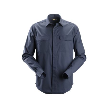 Košile Service s dlouhým rukávem tm. modrá - 1