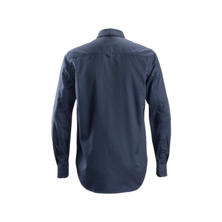 Košile Service s dlouhým rukávem tm. modrá - 2