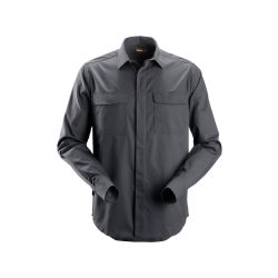 Košile Service s dlouhým rukávem tm. šedá - 1