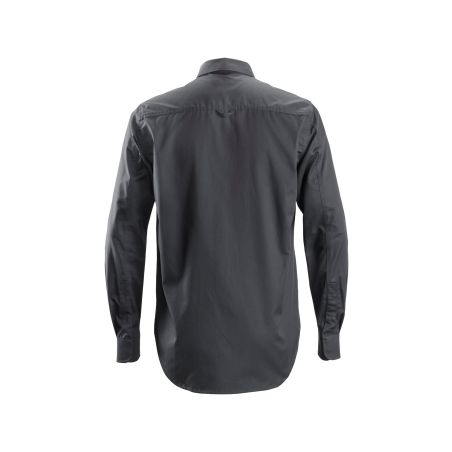 Košile Service s dlouhým rukávem tm. šedá - 2