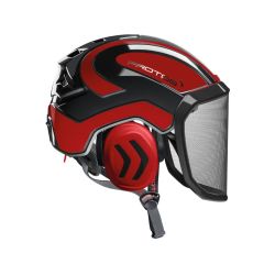 Přilba Protos Integral ARBORIST černá/červená s G16 - 1