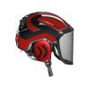Přilba Protos Integral ARBORIST černá/červená s G16 - 1