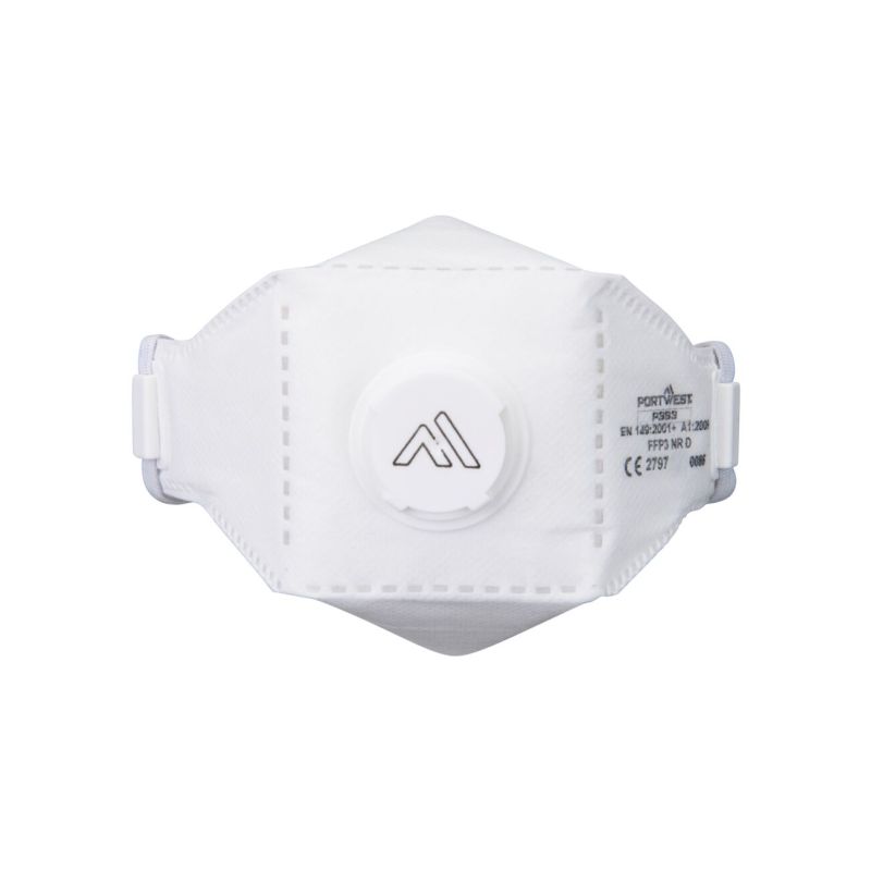 EAGLE PRO FFP3 Dolomite skládací respirátor s ventilkem (balení 10 ks) - 1