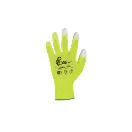 Rukavice CXS BRITA TOUCH, máčené v PU - 1