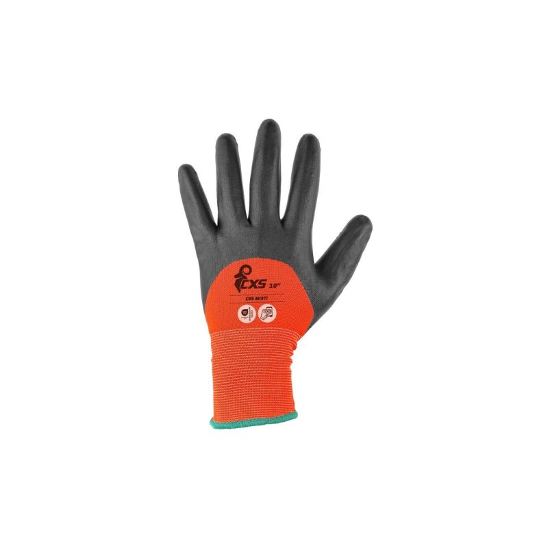 Rukavice CXS MISTI, máčené do 3/4 v nitrilu - 5