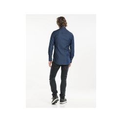 Men Blue Denim Stretch - 2