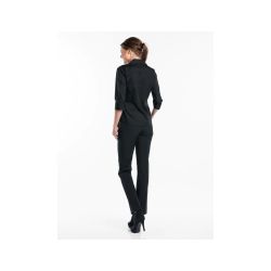 Women Black Stretch 3/4 Sleeve - 2
