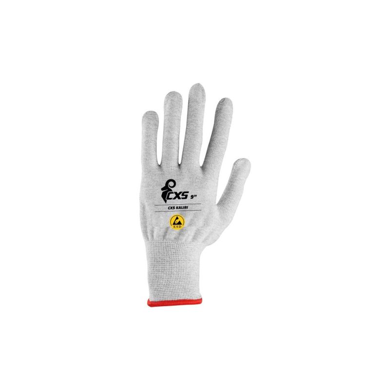 Rukavice CXS KALIRI, antistatické, ESD, PVC terčíky - 3