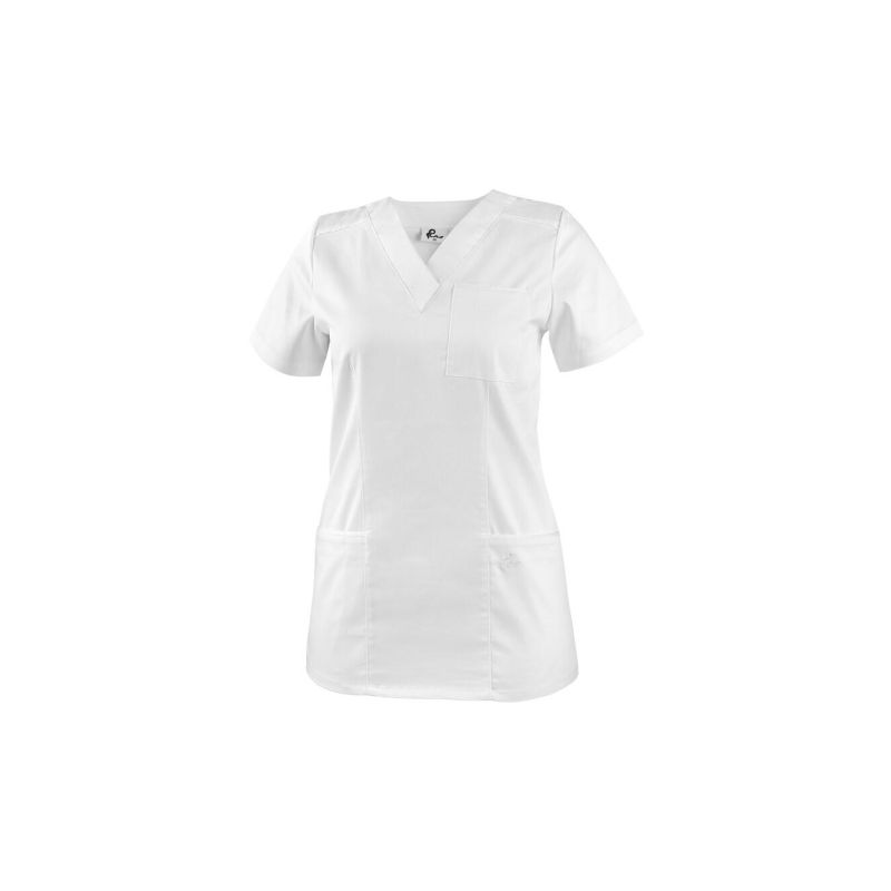 Dámská halena CXS TARA zelené s bílými doplňky - 5