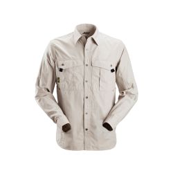 Košile Rip-Stop s dlouhým rukávem šedá - 1