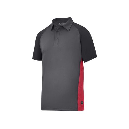 Polokošile AVS Piquet černošedočervená - 1