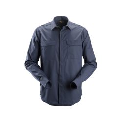 Košile Service s dlouhým rukávem tm. modrá - 1