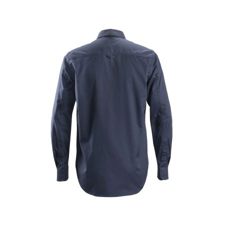 Košile Service s dlouhým rukávem tm. modrá - 2