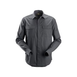 Košile Service s dlouhým rukávem tm. šedá - 1