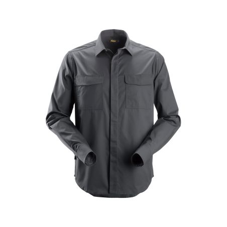 Košile Service s dlouhým rukávem tm. šedá - 1