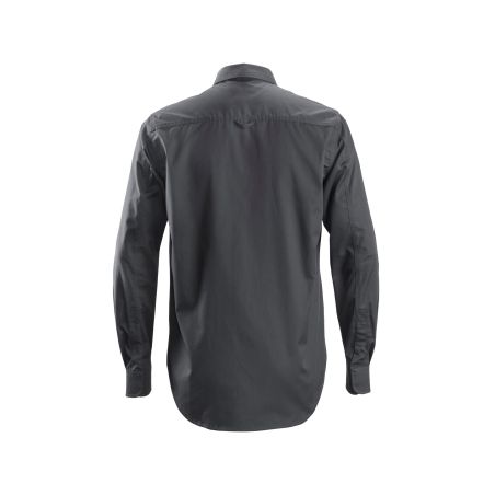 Košile Service s dlouhým rukávem tm. šedá - 2