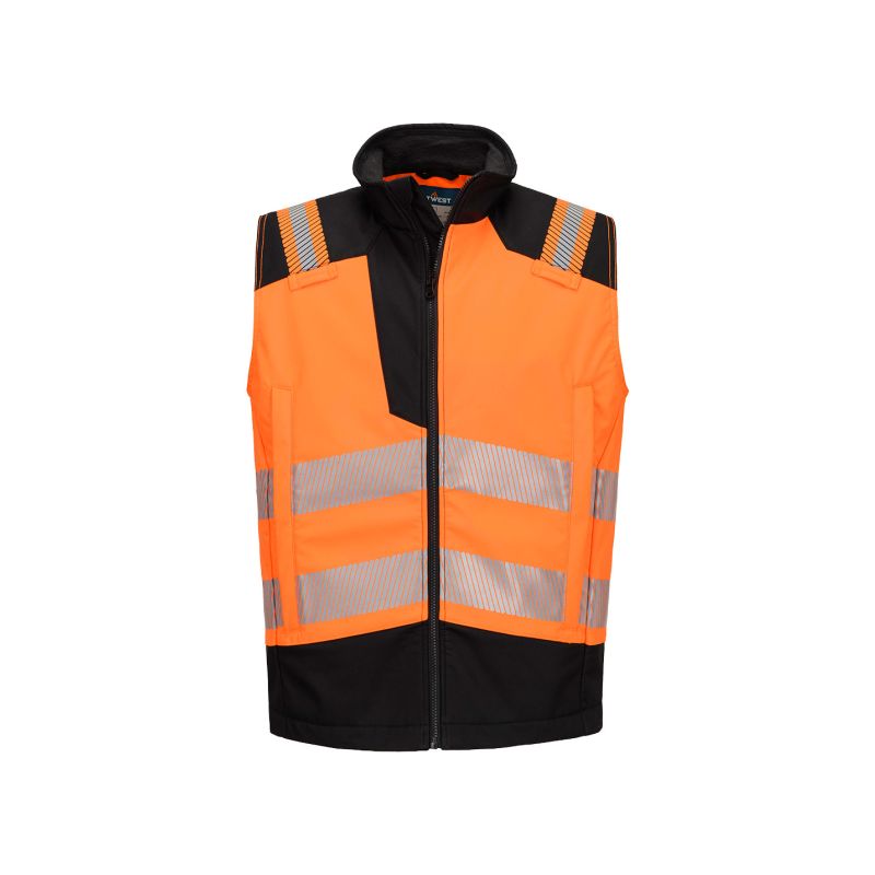 PW3 Modaflame Softshell Hi-Vis FR softshellová vesta s vysokou viditelností - 1