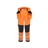 EV4 strečové pracovní kalhoty s vysokou viditelností s odnímatelnými kapsami třídy 2 - 2