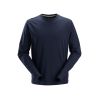 Tričko Classic s dlouhým rukávem tmavomodré - 1