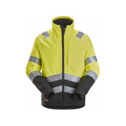 Bunda zimní reflexní třída 2/3 žlutá - 1