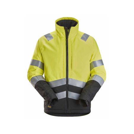 Bunda zimní reflexní třída 2/3 žlutá - 1
