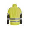 Bunda zimní reflexní třída 2/3 žlutá - 2
