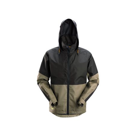 Nepromokavá pracovní bunda khaki - 1