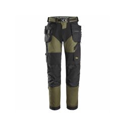 Kalhoty FlexiWork+ s PK khaki - 1