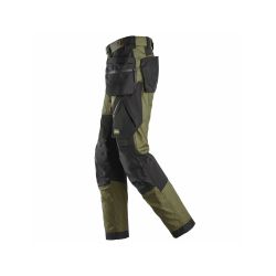 Kalhoty FlexiWork+ s PK khaki - 4