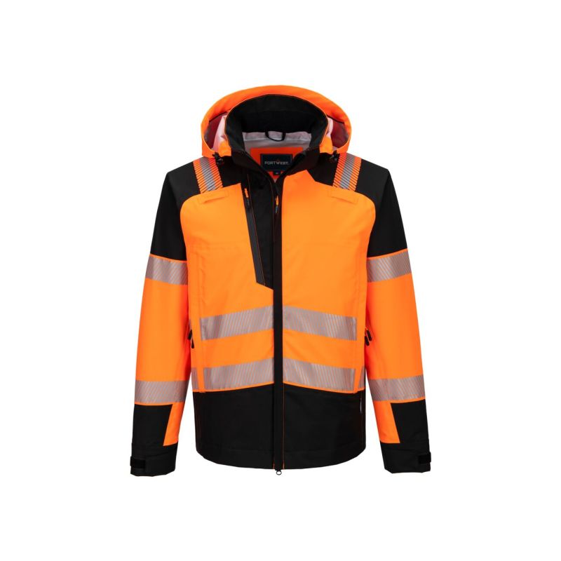 PW3 bunda do deště s vysokou viditelností (3L) - 1