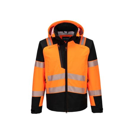 PW3 bunda do deště s vysokou viditelností (3L) - 1