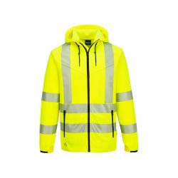 KX3 sportovní mikina s kapucí na zip s vysokou viditelností - 2