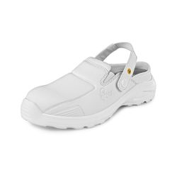 Obuv CXS WHITE ADDA OB ESD, nazouvák - 1
