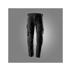 Kalhoty AllroundWork Canvas Stretch černé - 1