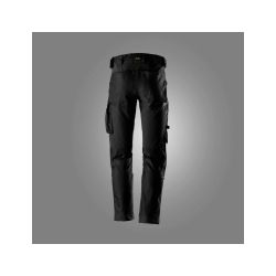 Kalhoty AllroundWork Canvas Stretch černé - 2